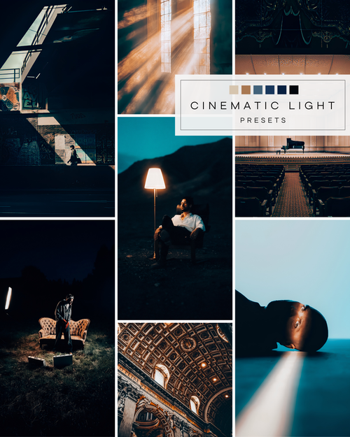 Cinematic Light  Photo Preset Pack
