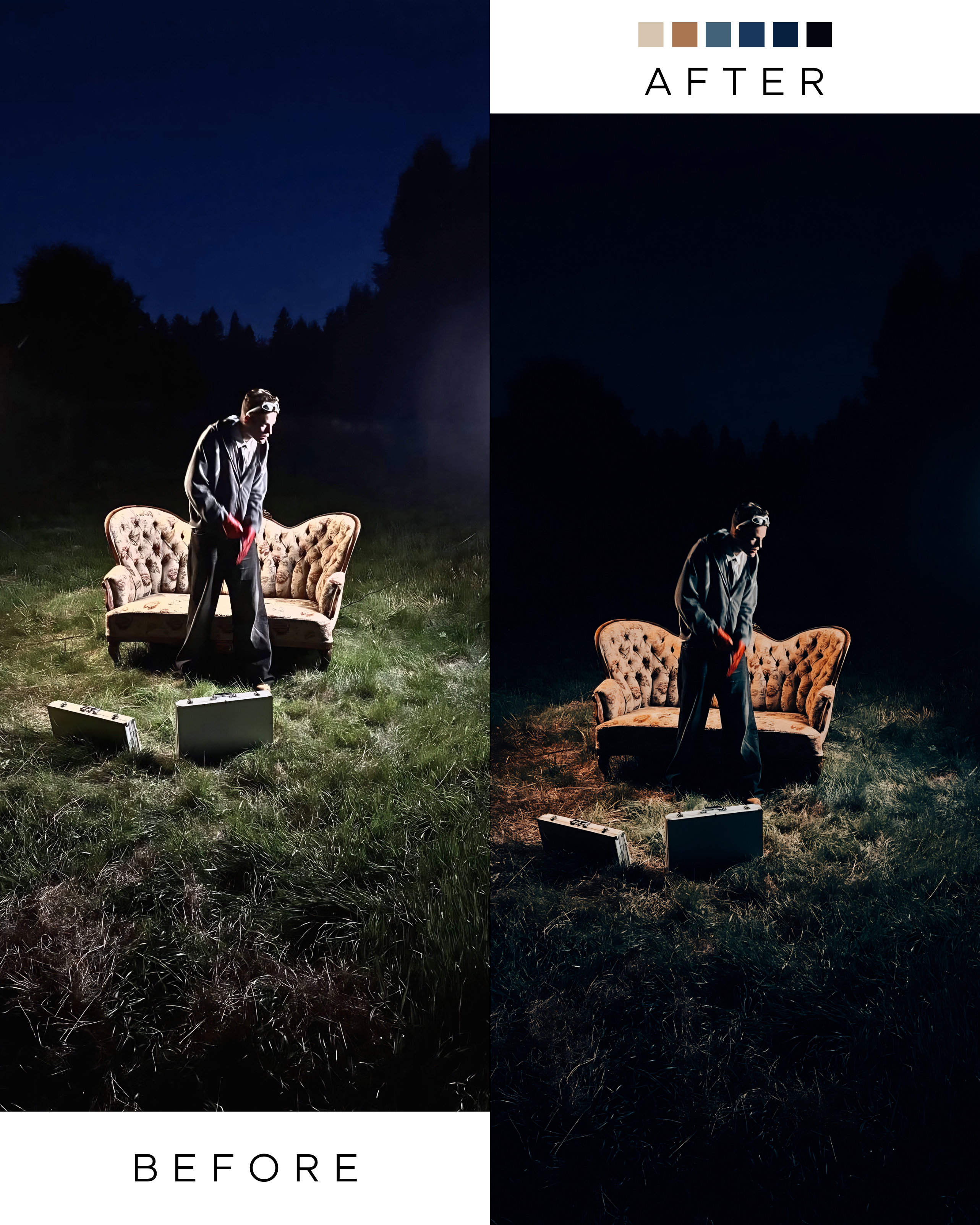 Cinematic Light  Photo Preset Pack