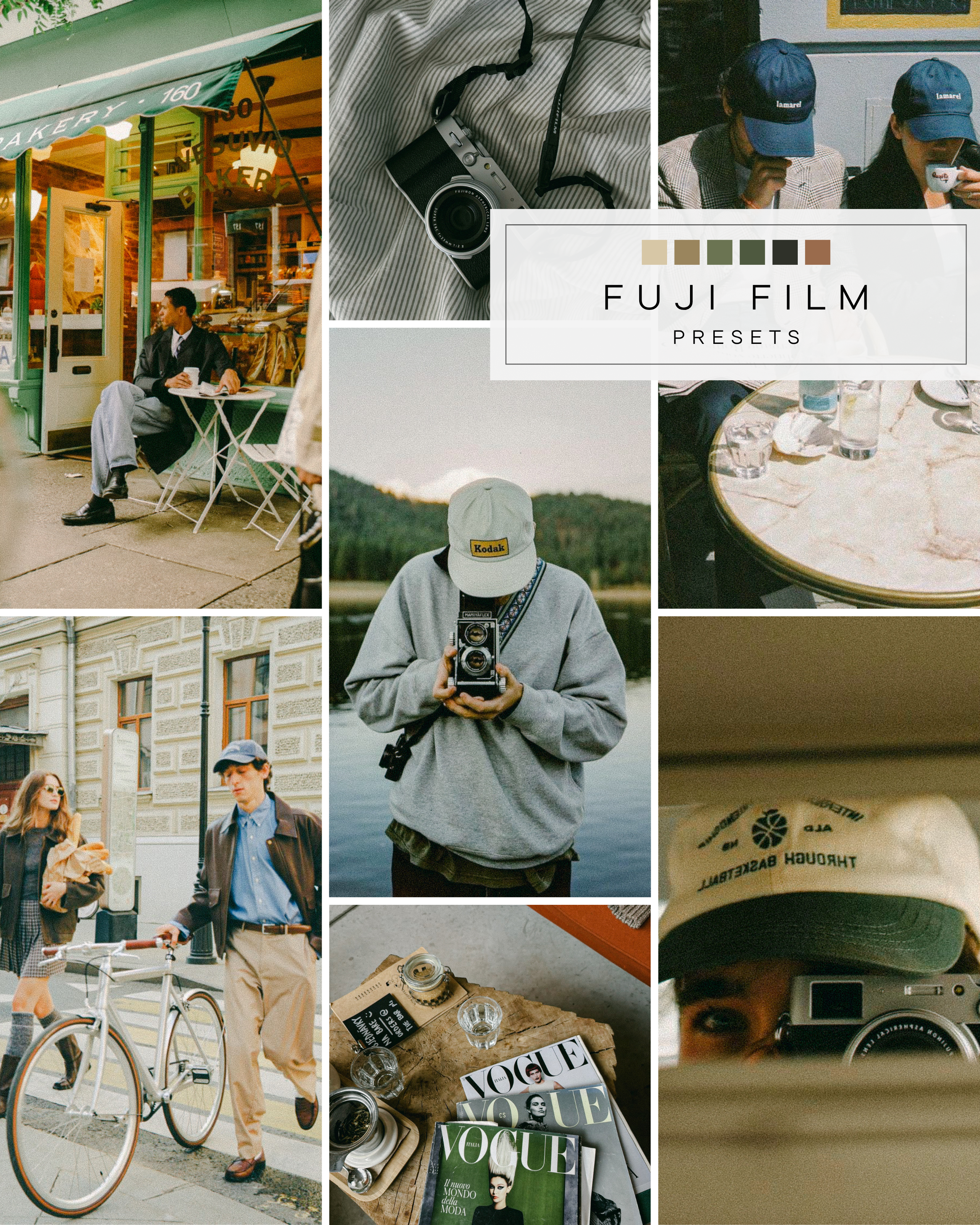 Fuji Film  Photo Preset Pack