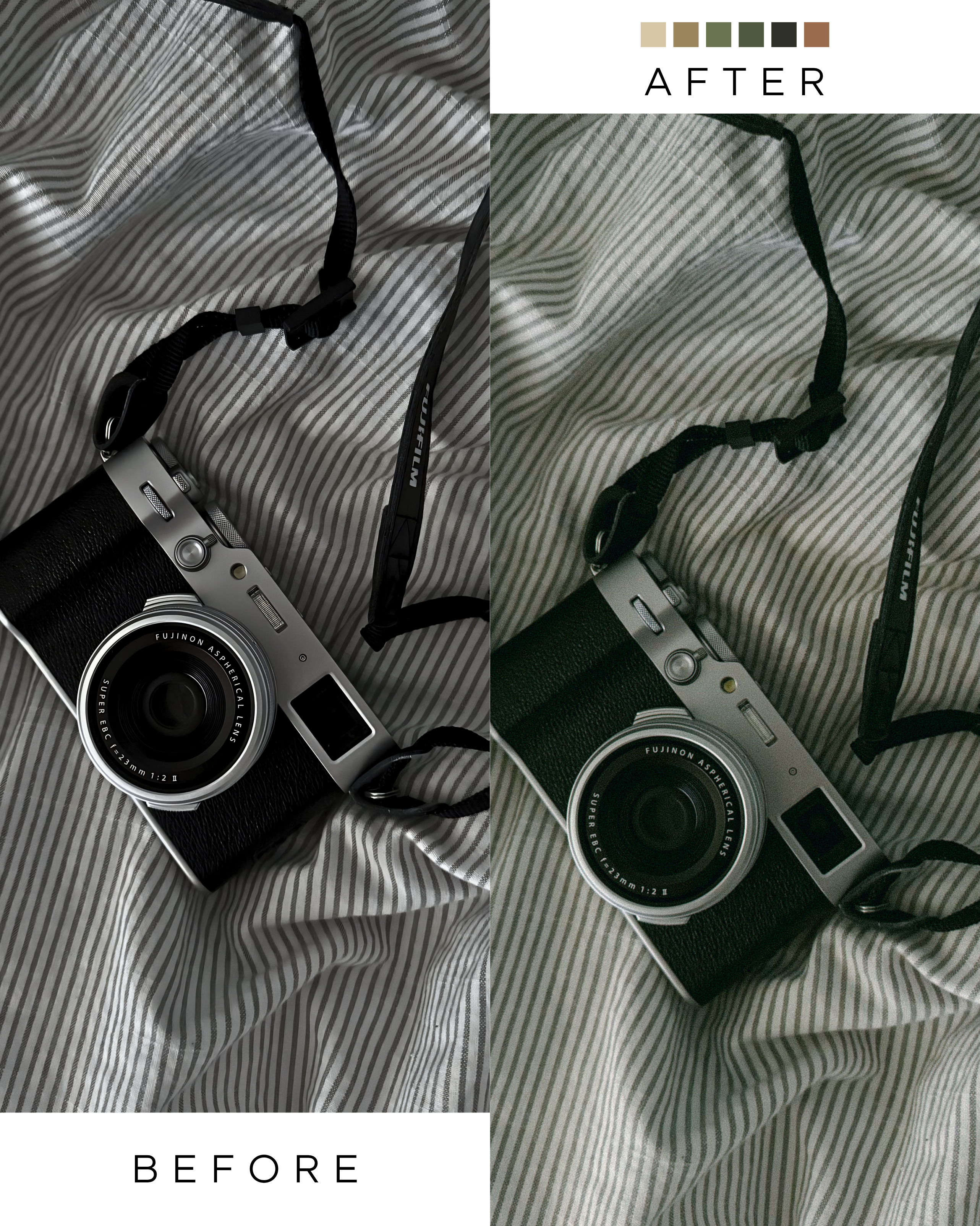 Fuji Film  Photo Preset Pack