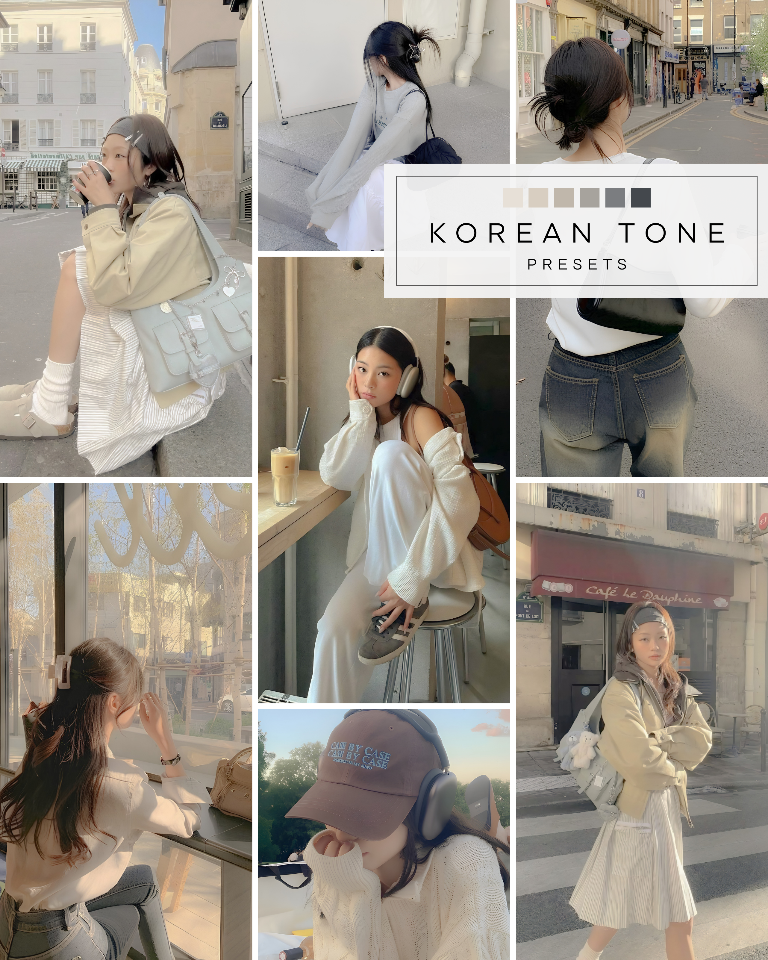 Korean Tone  Photo Preset Pack