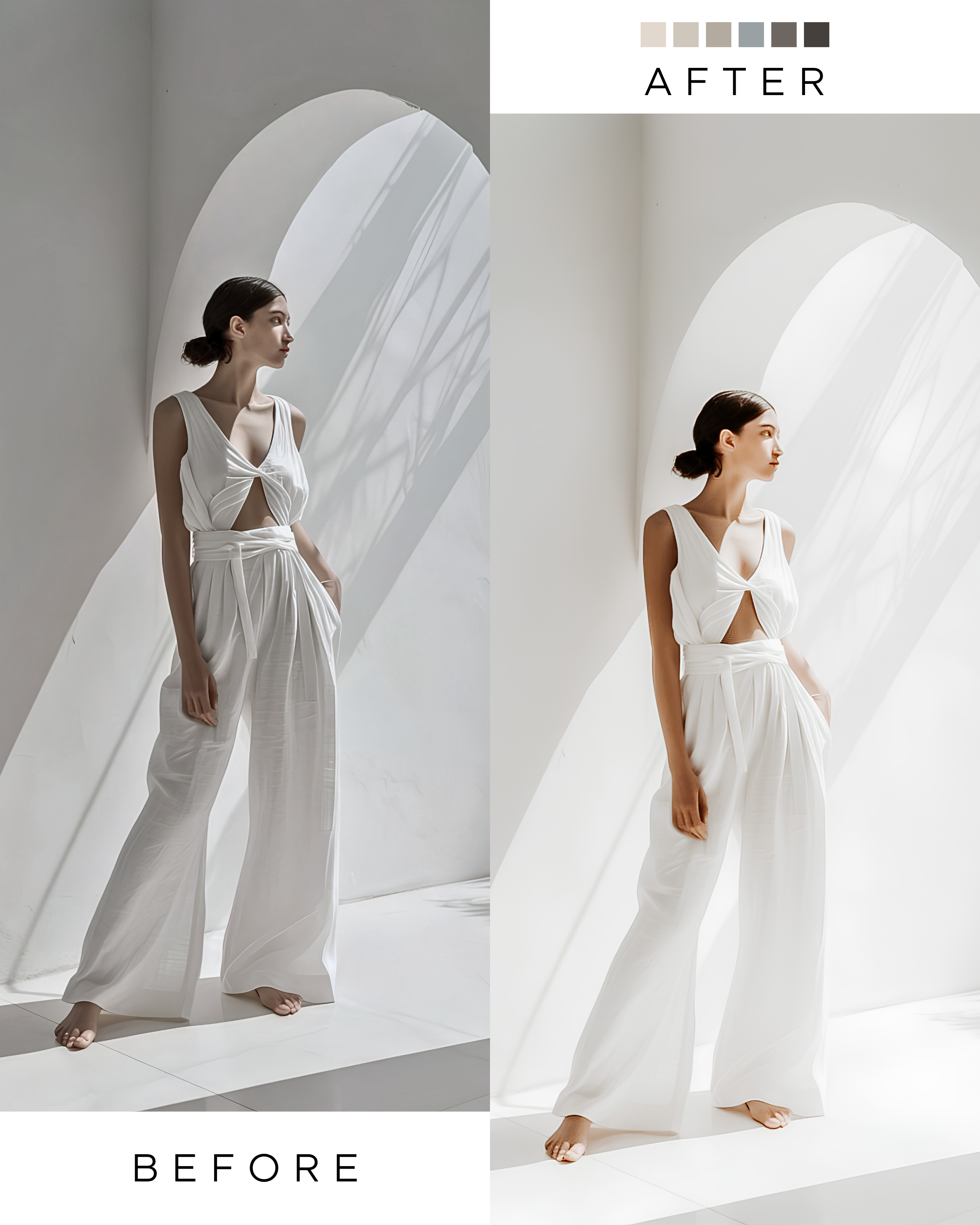 Minimal · Light  Photo Preset Pack