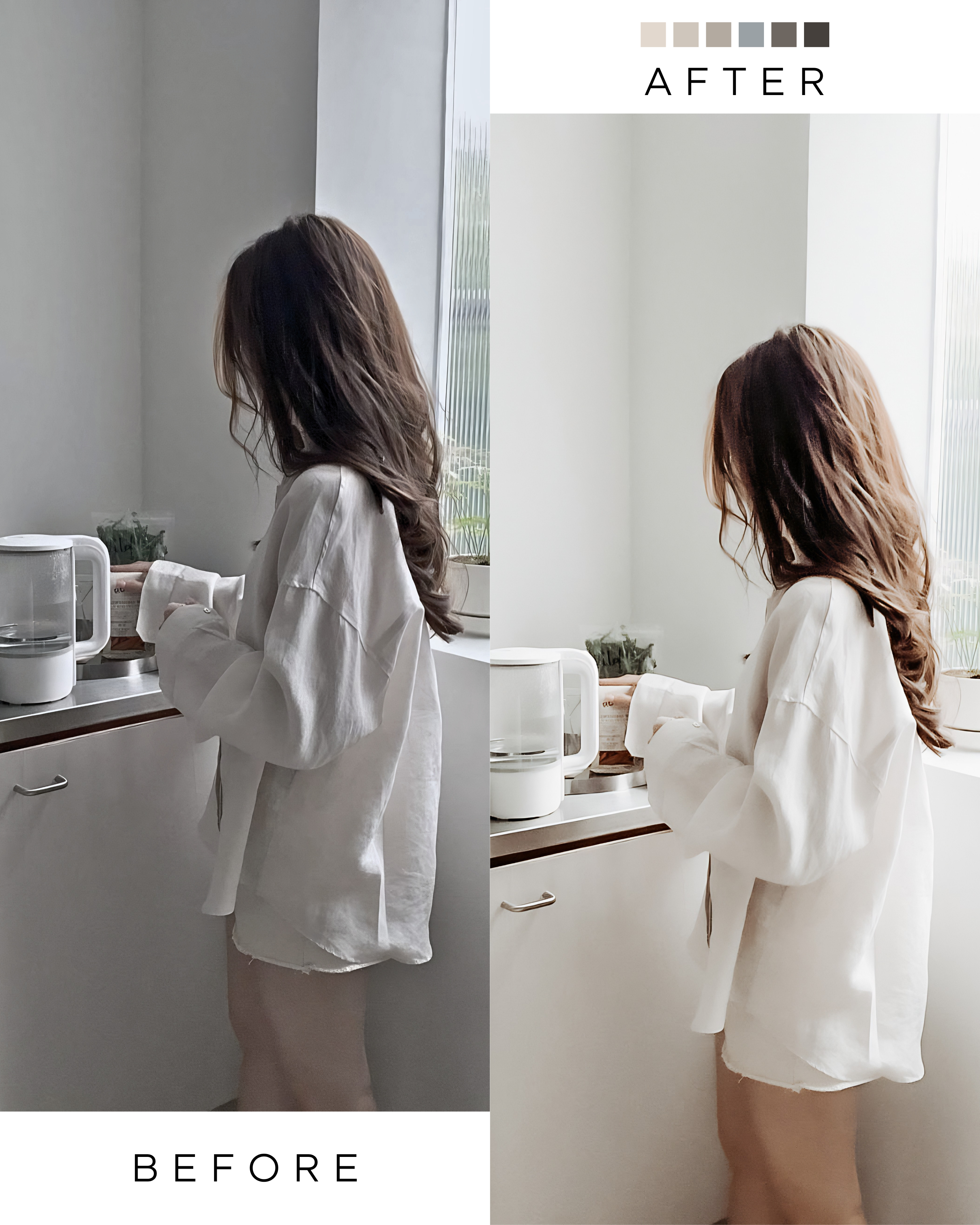 Minimal · Light  Photo Preset Pack