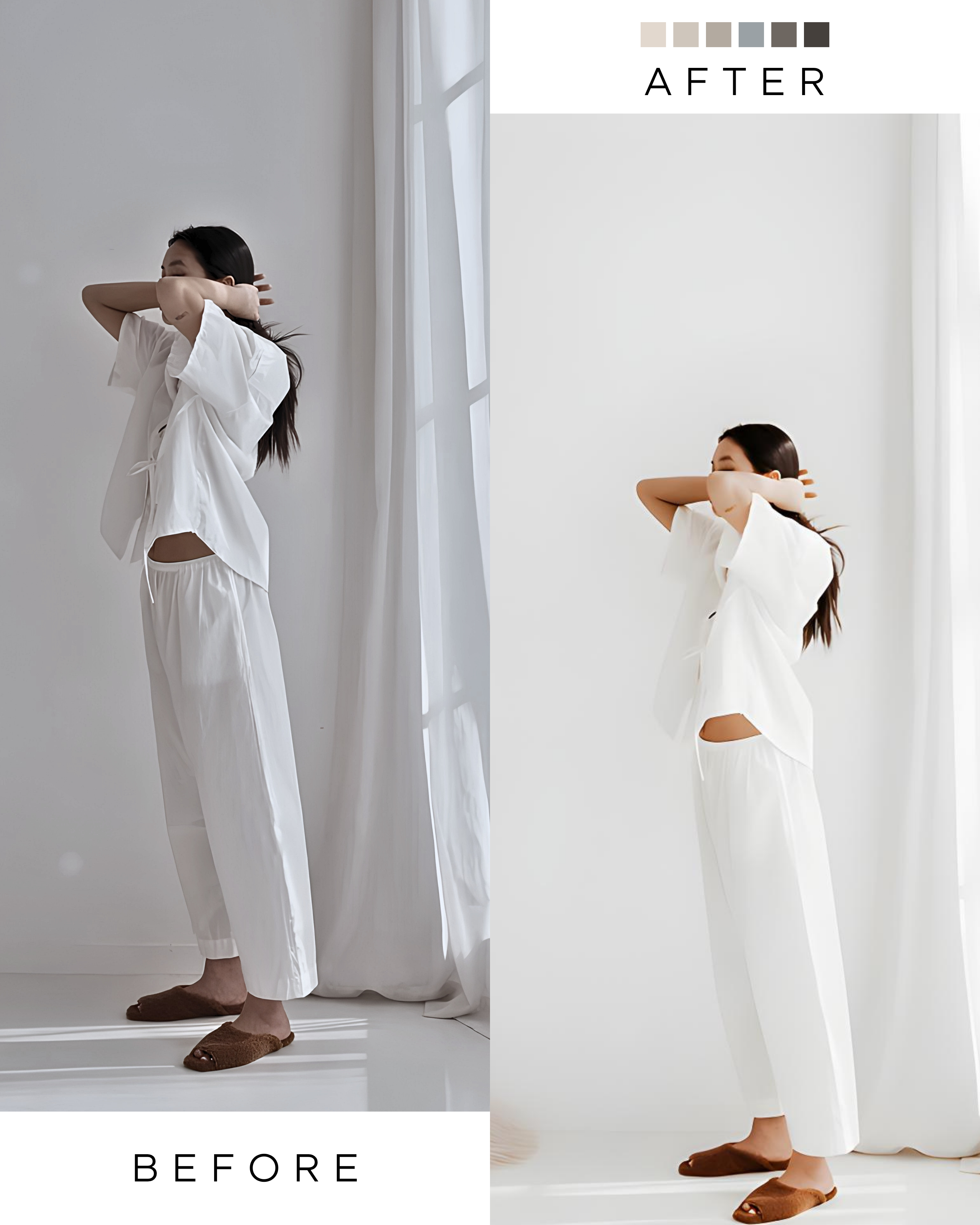 Minimal · Light  Photo Preset Pack