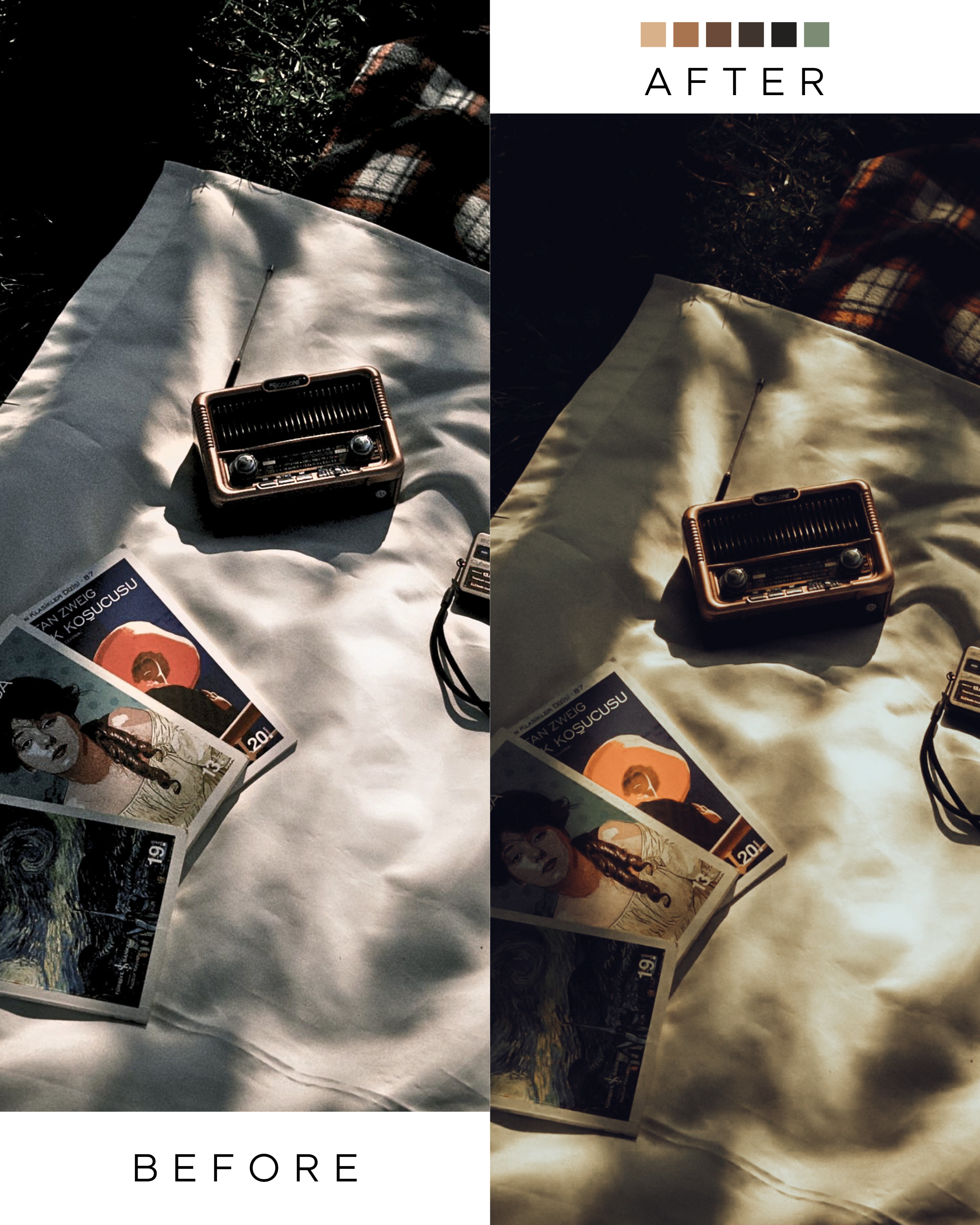 Retro Film  Photo Preset Pack