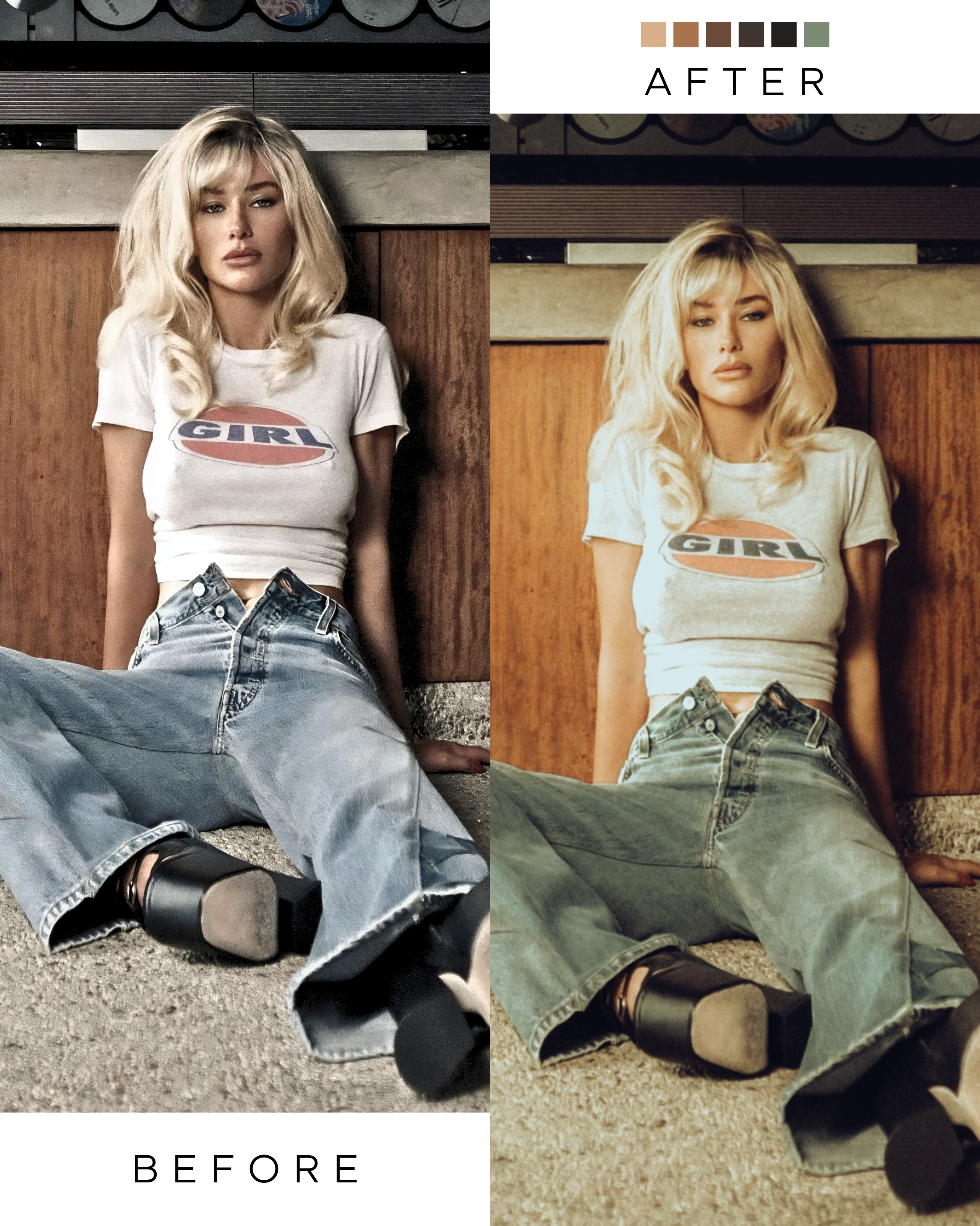 Retro Film  Photo Preset Pack