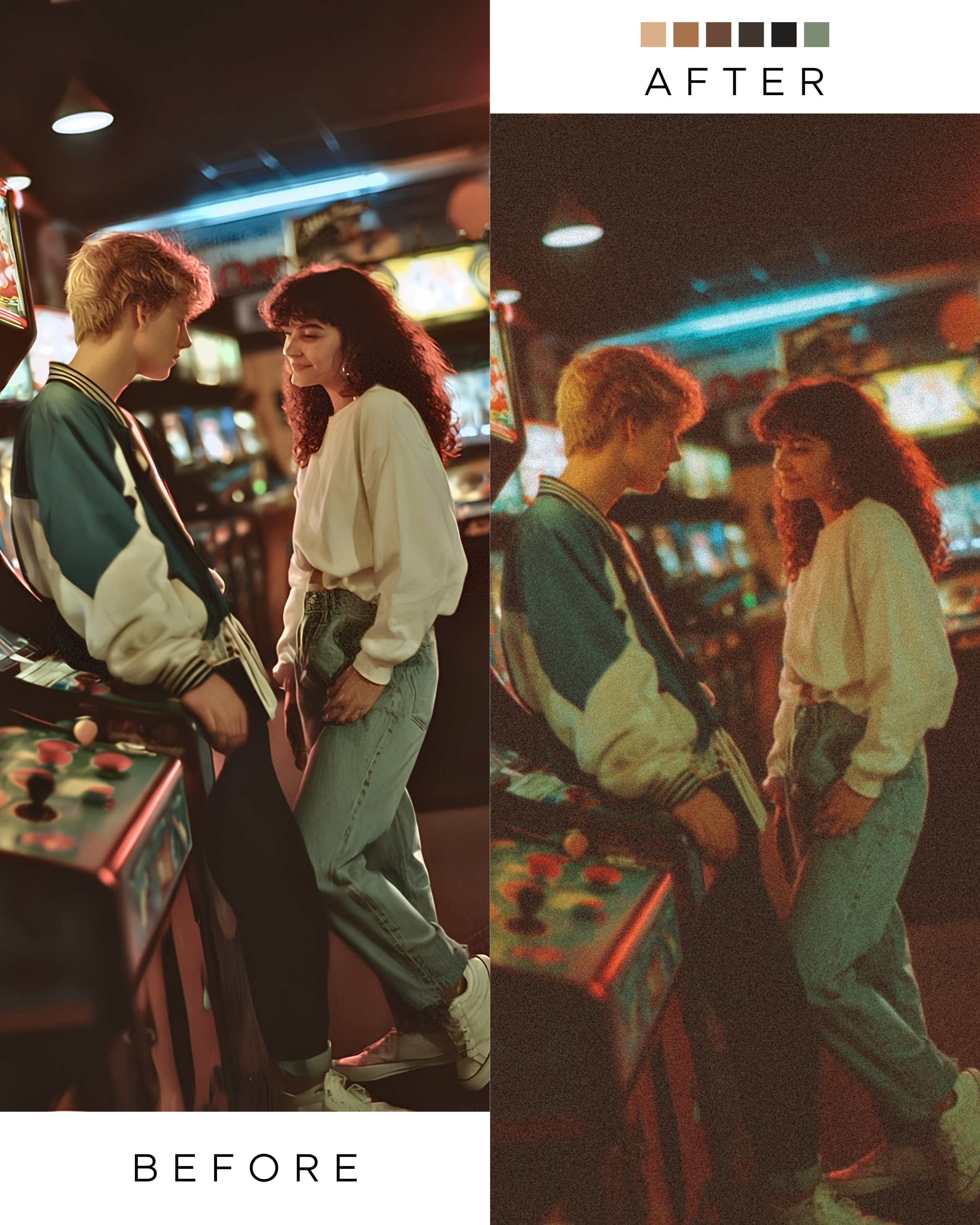 Retro Film  Photo Preset Pack