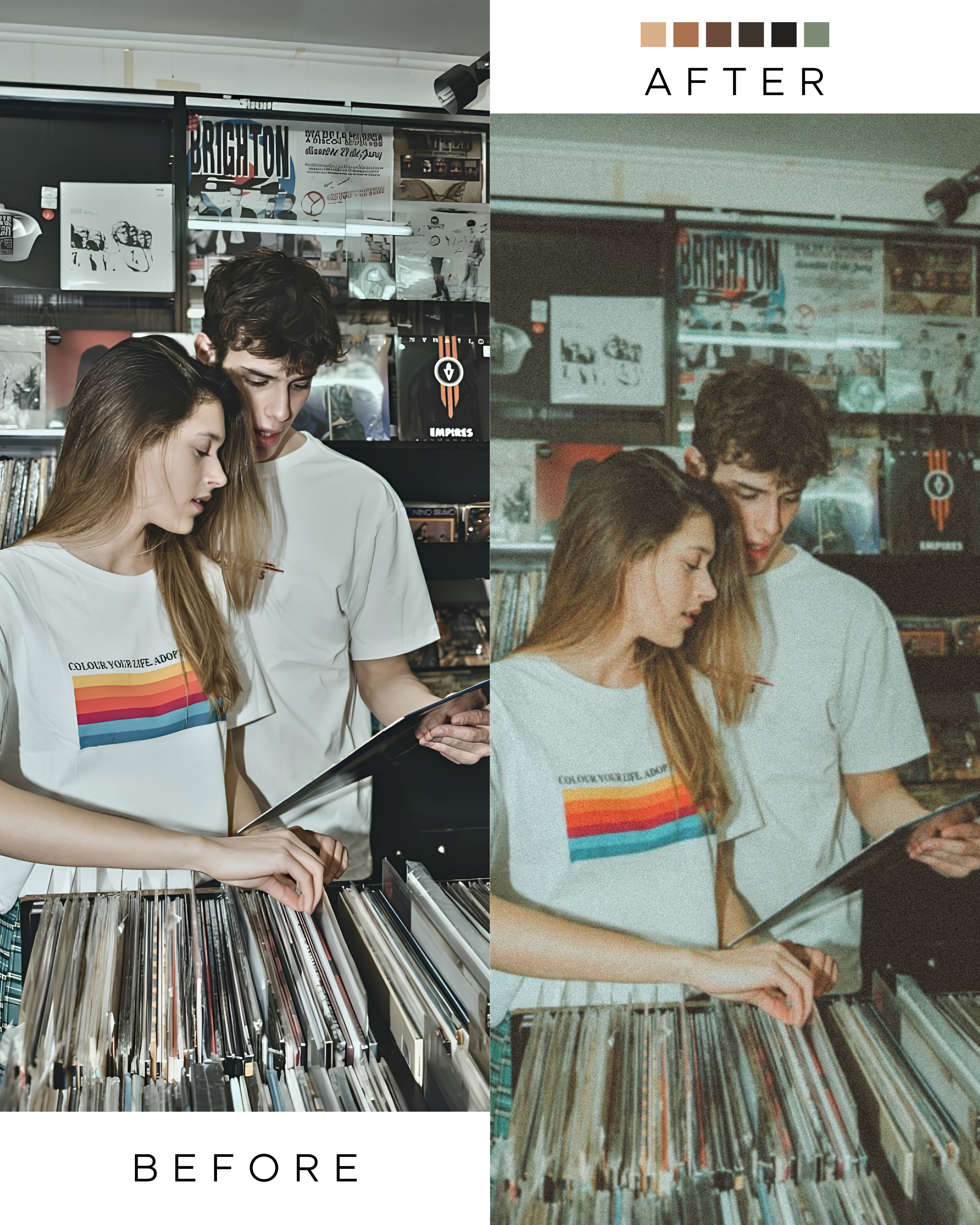 Retro Film  Photo Preset Pack