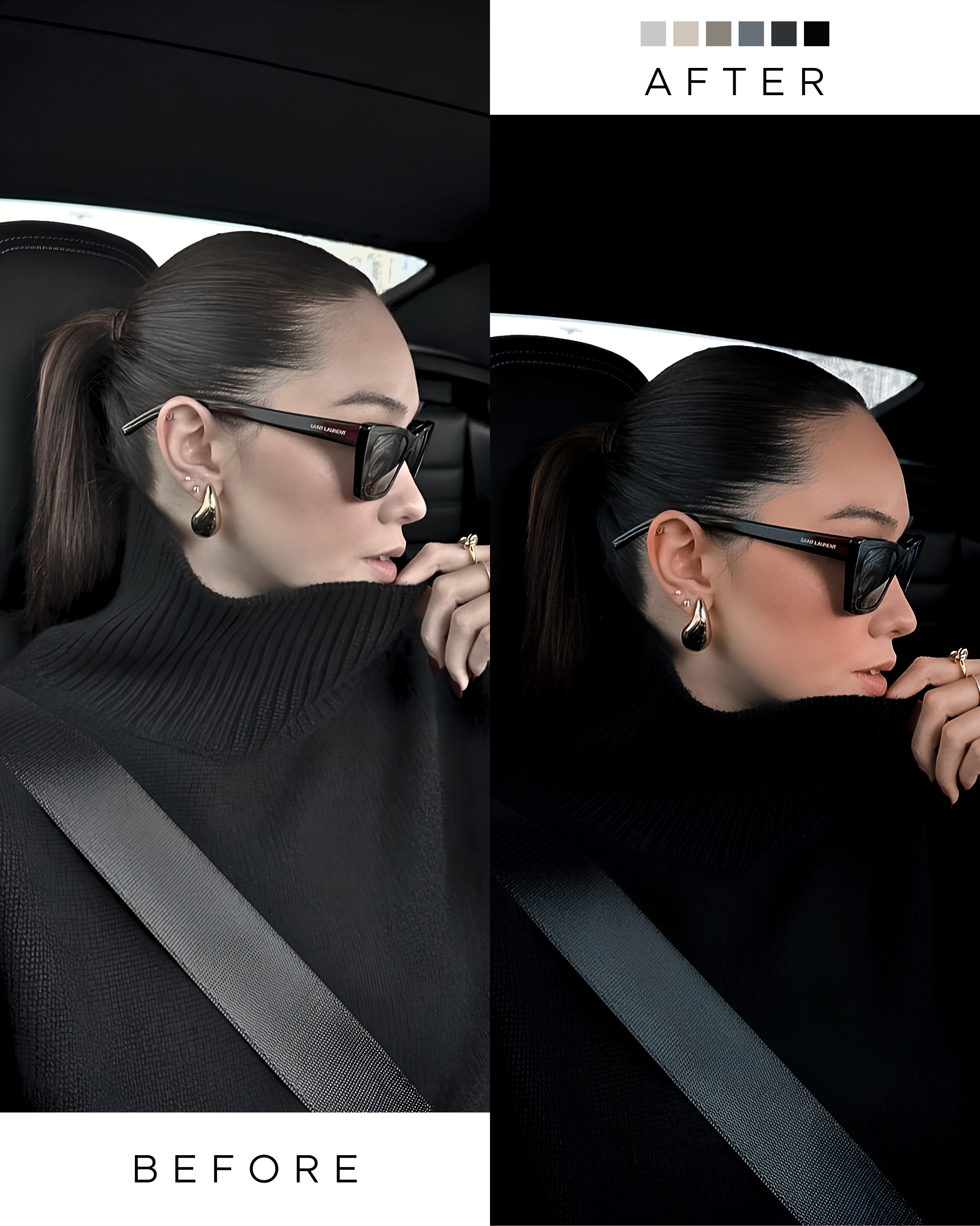Rich Black  Photo Preset Pack