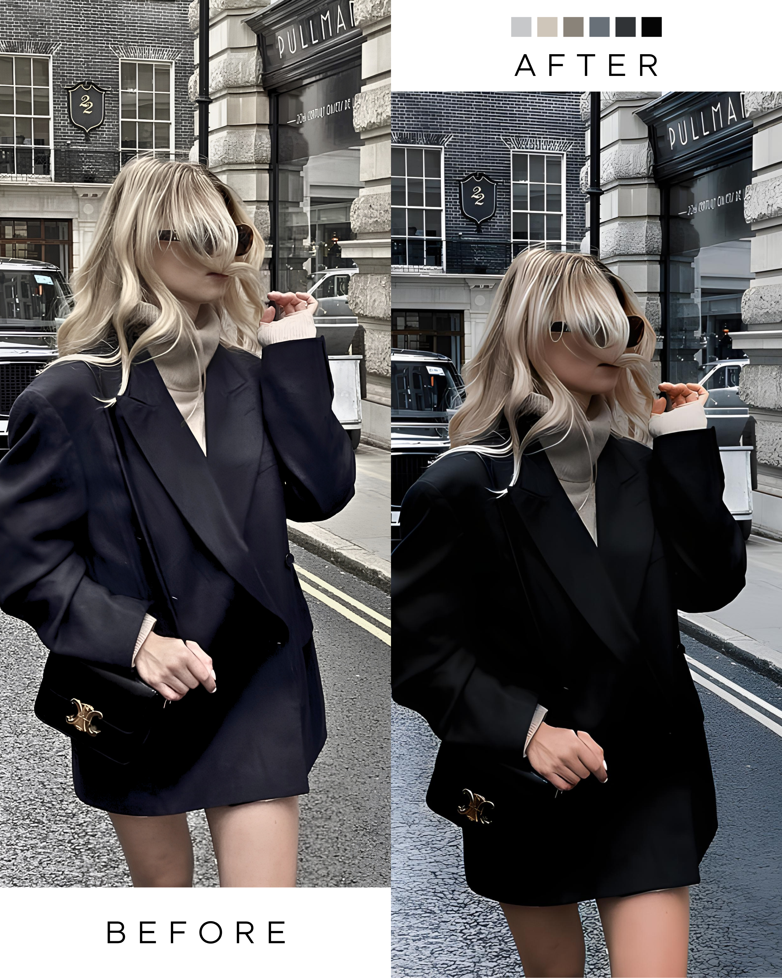 Rich Black  Photo Preset Pack