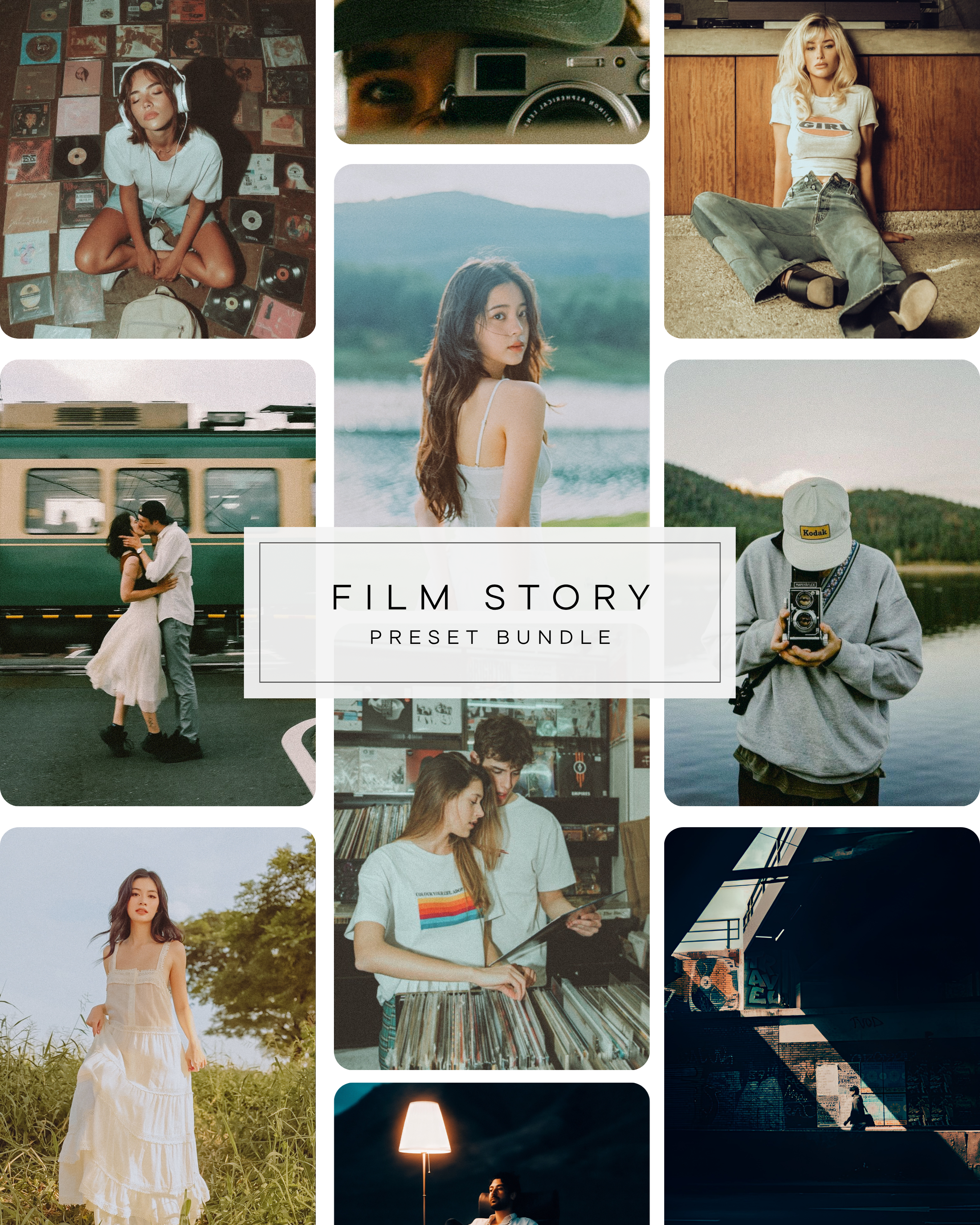 Film Story  Photo Preset Bundle